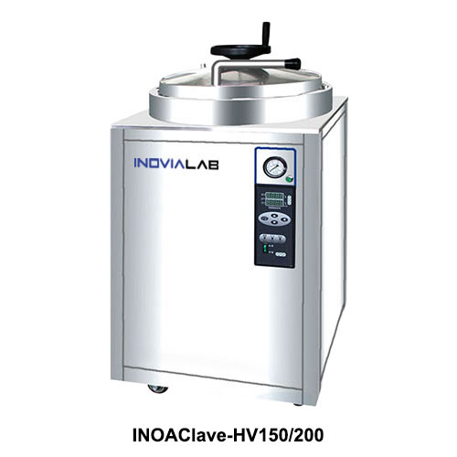 INOAClave-HV Series Hand Wheel Vertical Autoclaves