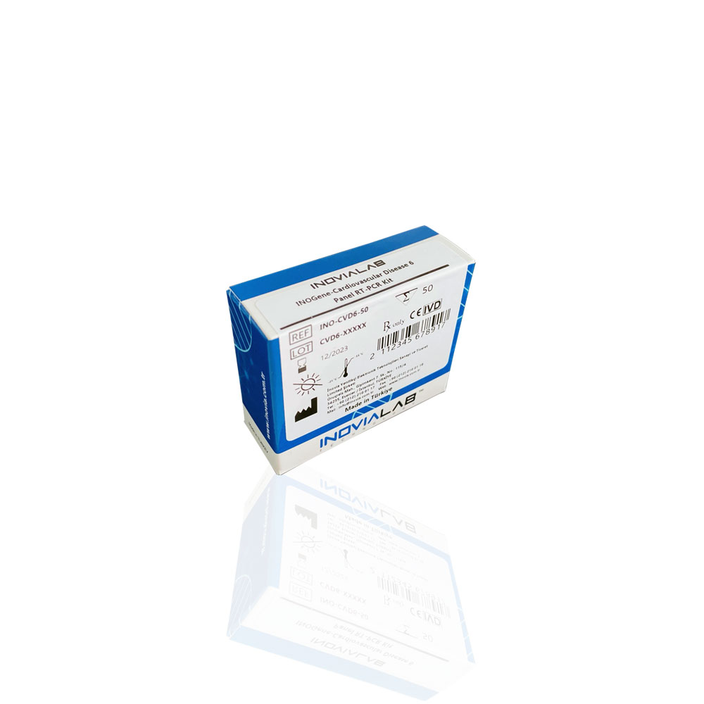 INOGene-Cardiovascular Disease 6 (FII, FVL, MTHFR677, 1298, FXIII, PAI) Panel RT-PCR Kit